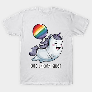 CUTE UNICORN GHOST 2 T-Shirt